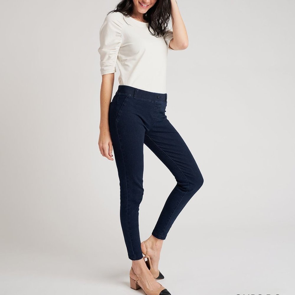 Betabrand Navy Women's Pants